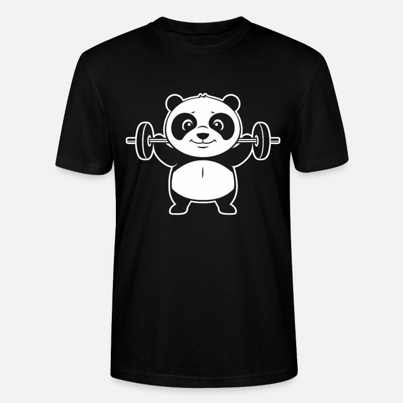 musculation - T-shirt bio CRAFTER Stanley Stella Unisexe - noir