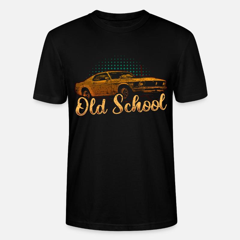Oldtimer Auto - Stanley/Stella Unisex Bio-T-Shirt CRAFTER - Schwarz