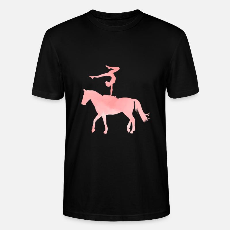 Vaulting Voltigieren - Stanley/Stella Unisex Bio-T-Shirt CRAFTER - Schwarz