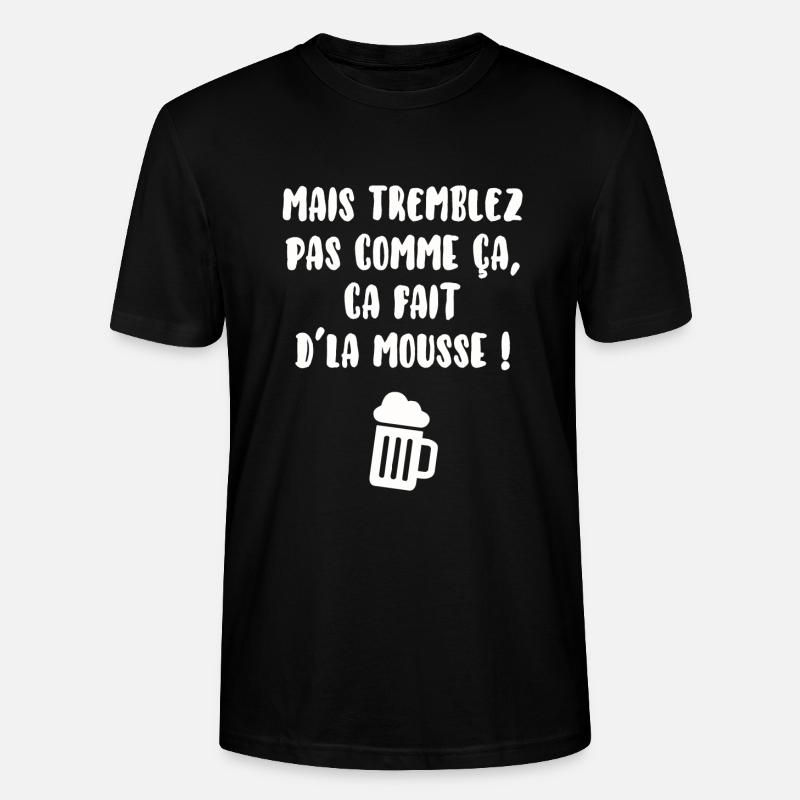 Tremblez pas comme ça… - T-shirt bio CRAFTER Stanley Stella Unisexe - noir