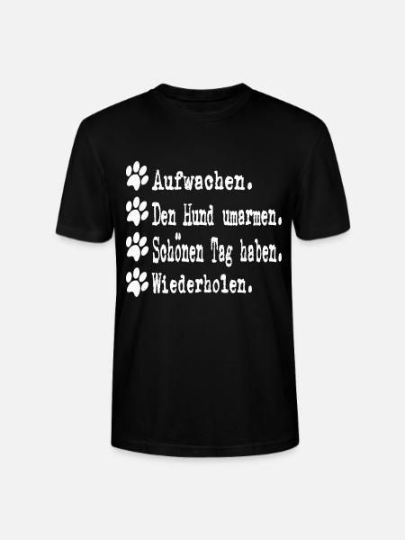 Hundeliebe - Stanley/Stella Unisex Bio-T-Shirt CRAFTER - Schwarz