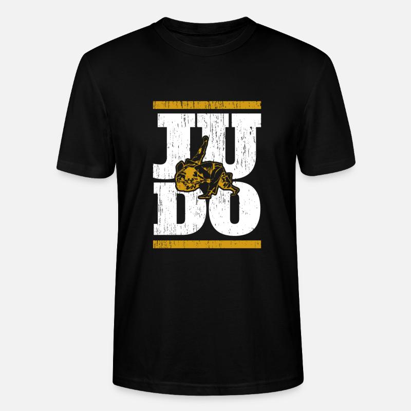 Judo - T-shirt bio CRAFTER Stanley Stella Unisexe - noir