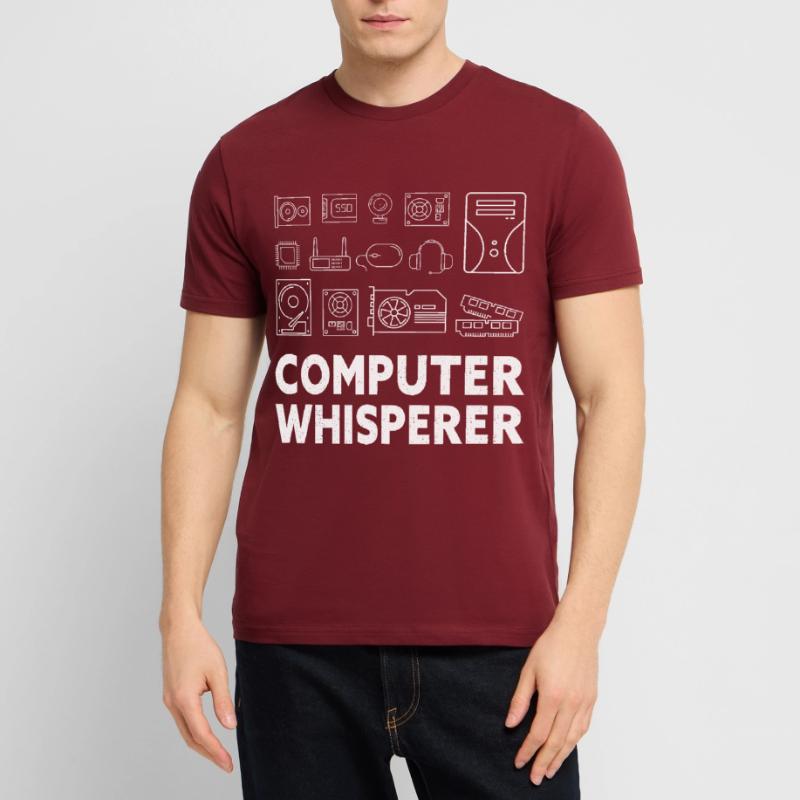 Tech Support Nerds Geek... Programmeur & Nerd T-shirt bio CRAFTER Stanley Stella Unisexe