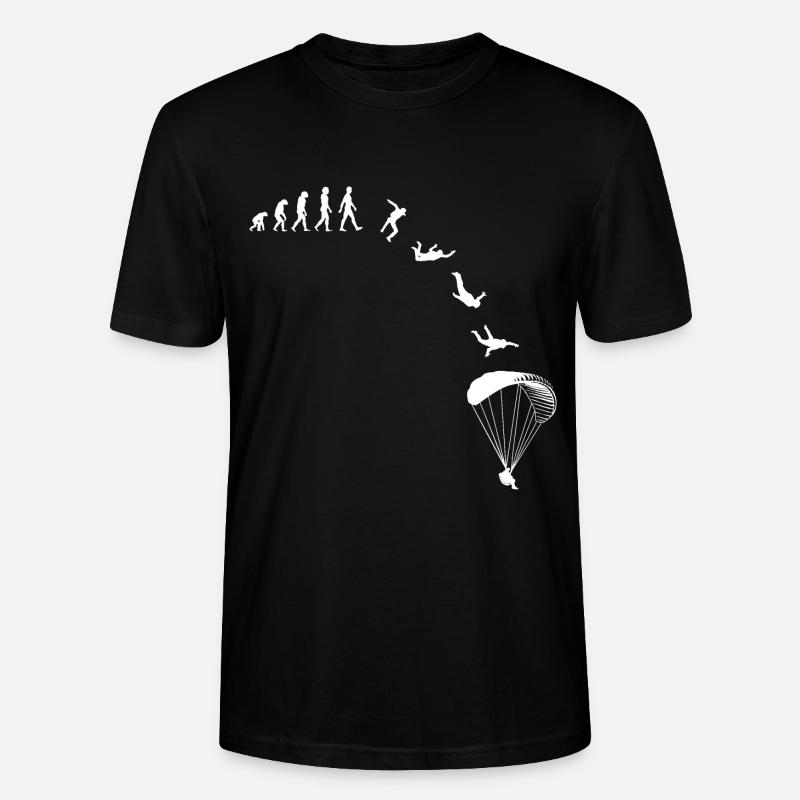 Parapente Parapente Evolution - T-shirt bio CRAFTER Stanley Stella Unisexe - noir