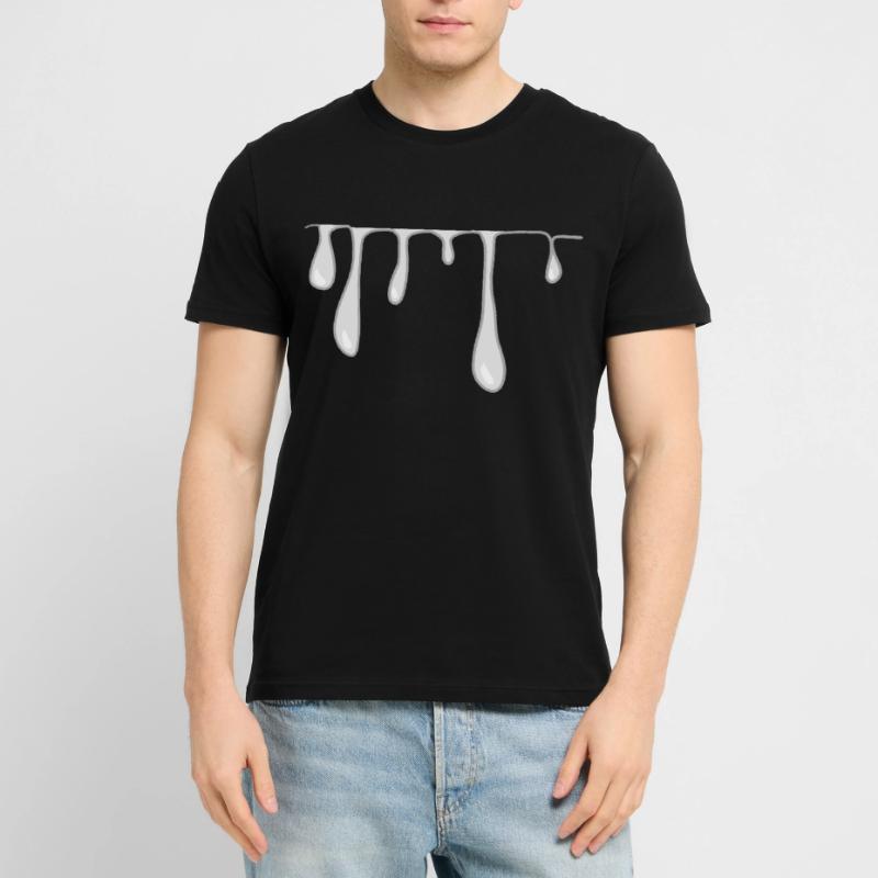 drops slime line pattern Stanley/Stella CRAFTER Unisex Organic T-Shirt