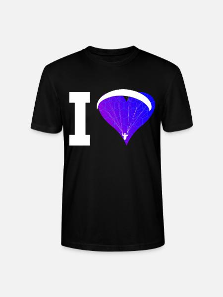Paragliding Herren Paragleiter Paraglider - Stanley/Stella Unisex Bio-T-Shirt CRAFTER - Schwarz