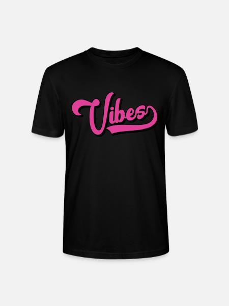 Vibes - Stanley/Stella CRAFTER Unisex Organic T-Shirt - black