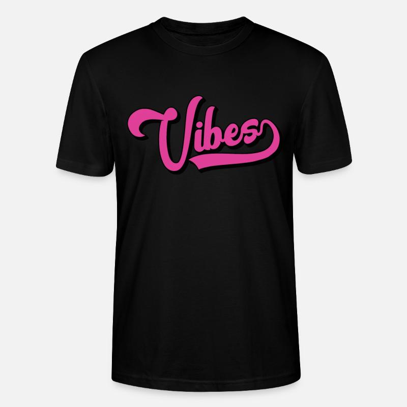 Vibes - T-shirt bio CRAFTER Stanley Stella Unisexe - noir
