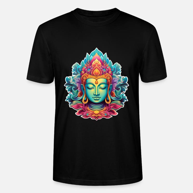 InnerPeaceWear - Stanley/Stella Unisex Bio-T-Shirt CRAFTER - Schwarz