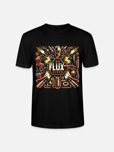 No Flux Given 17 - Stanley/Stella CRAFTER Unisex Organic T-Shirt - black