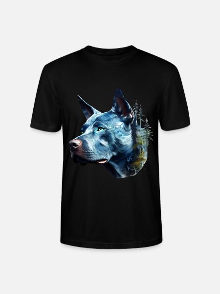 Pitbull - Stanley/Stella Unisex Bio-T-Shirt CRAFTER - Schwarz