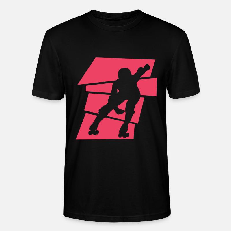 Roller Derby - Stanley/Stella Unisex Bio-T-Shirt CRAFTER - Schwarz