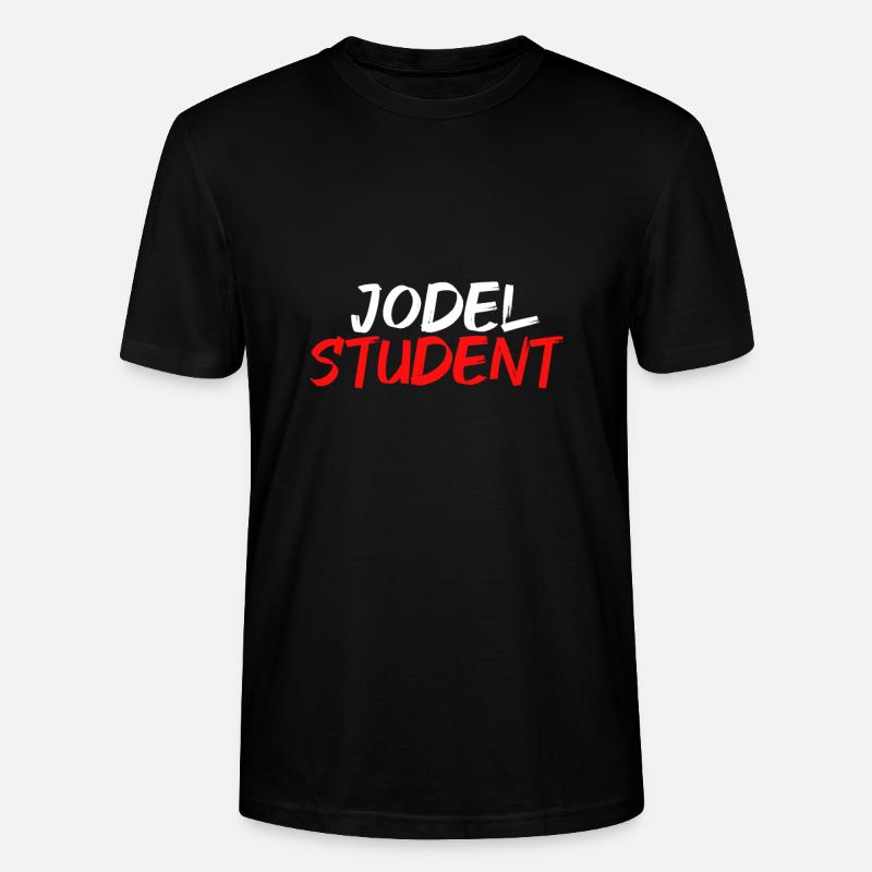 Jodel Student - Stanley/Stella Unisex Bio-T-Shirt CRAFTER - Schwarz