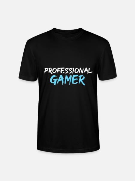 Professional Gamer - T-shirt bio CRAFTER Stanley Stella Unisexe - noir