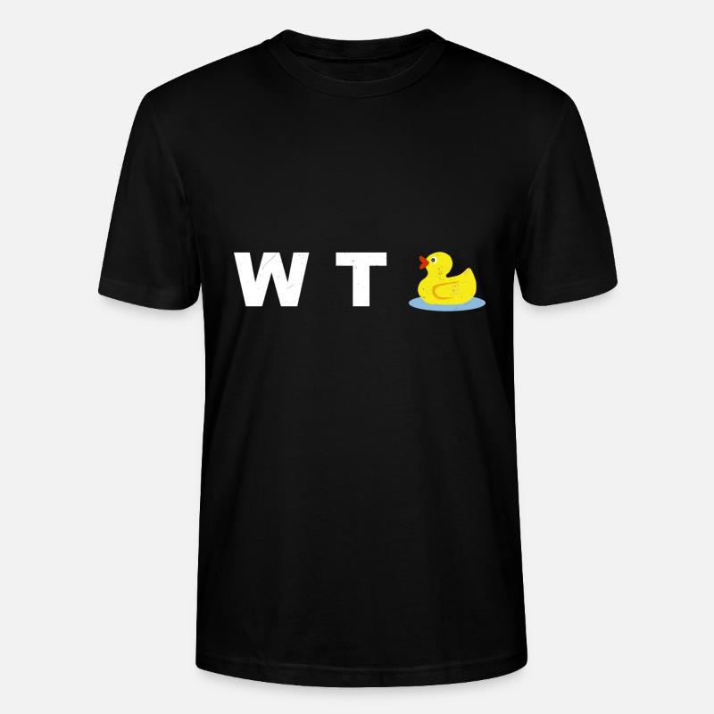Qu'est-ce que le canard?! WTF - T-shirt bio CRAFTER Stanley Stella Unisexe - noir