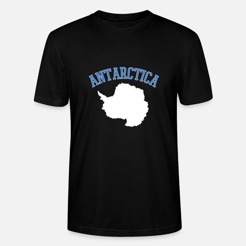 Antarktis - Stanley/Stella Unisex Bio-T-Shirt CRAFTER - Schwarz