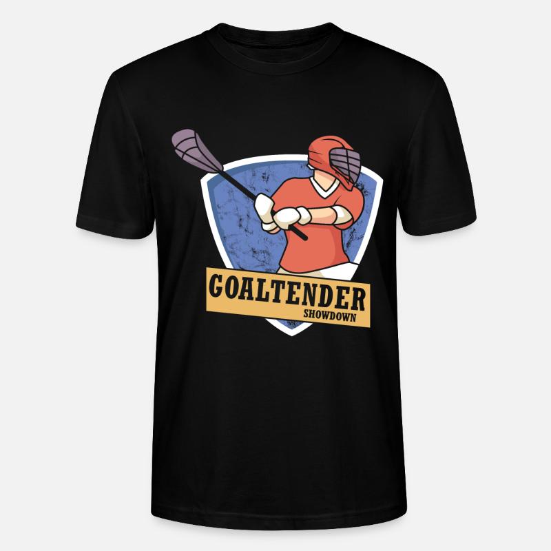 Lacrosse - Stanley/Stella Unisex Bio-T-Shirt CRAFTER - Schwarz