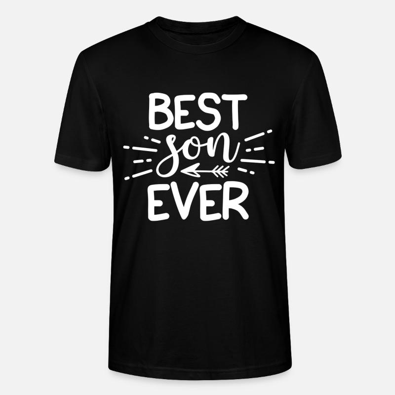 Best Son Ever - Stanley/Stella Unisex Bio-T-Shirt CRAFTER - Schwarz