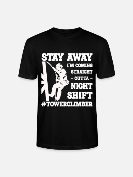Industriekletterer - Stanley/Stella Unisex Bio-T-Shirt CRAFTER - Schwarz