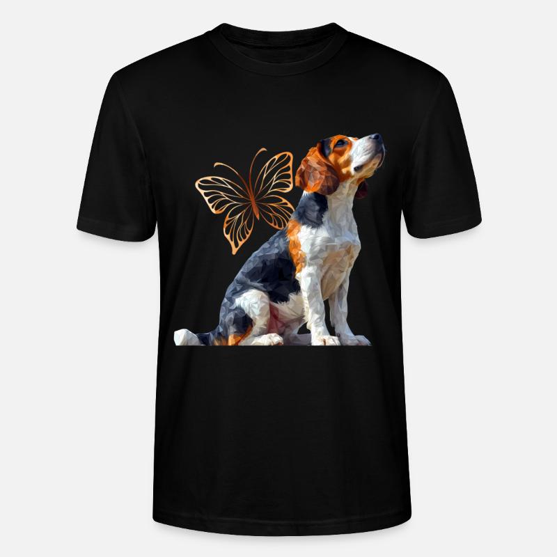 Foxhound - Stanley/Stella Unisex Bio-T-Shirt CRAFTER - Schwarz