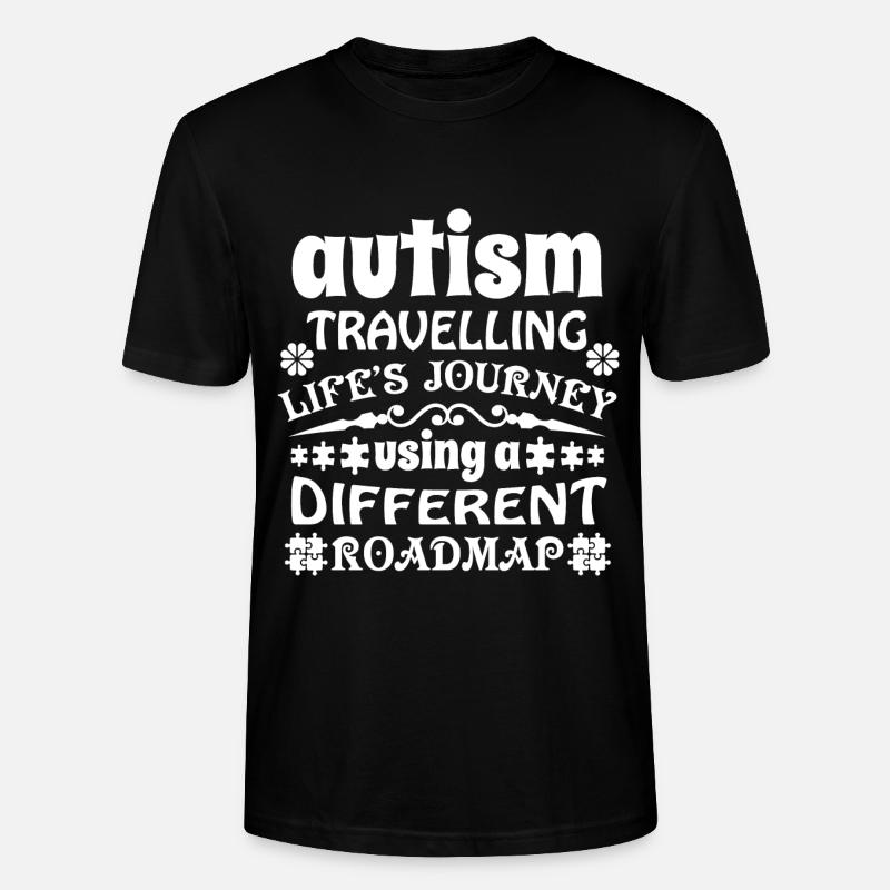 Autismus - Stanley/Stella Unisex Bio-T-Shirt CRAFTER - Schwarz