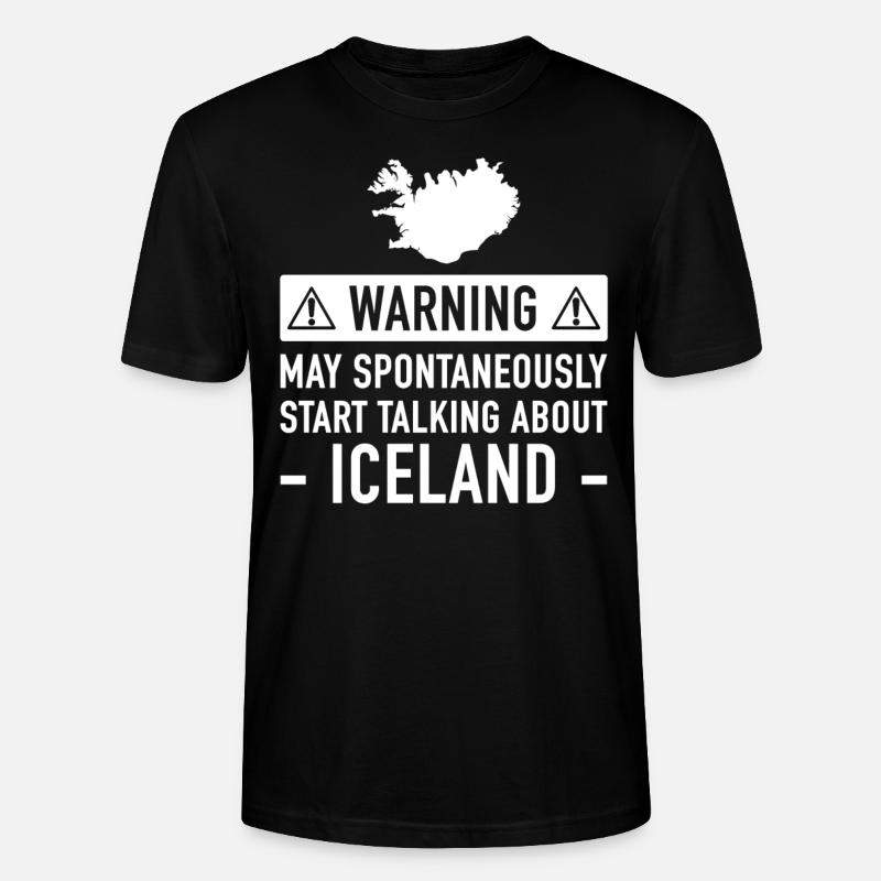 Lustiger Island-Geschenk-Idee - Stanley/Stella Unisex Bio-T-Shirt CRAFTER - Schwarz