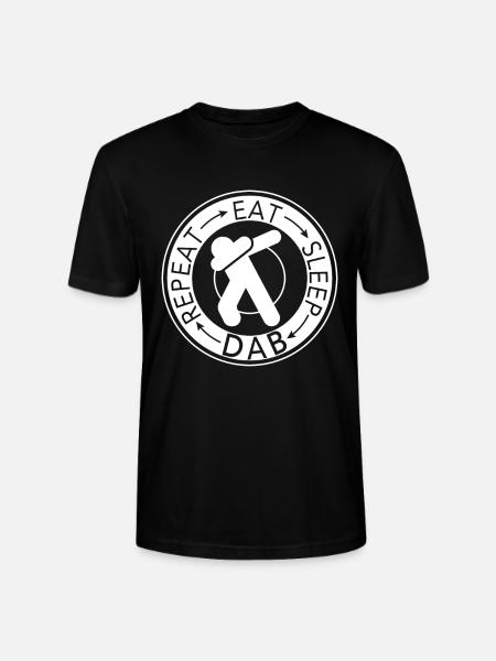 Dabbing - Stanley/Stella CRAFTER Unisex Organic T-Shirt - black