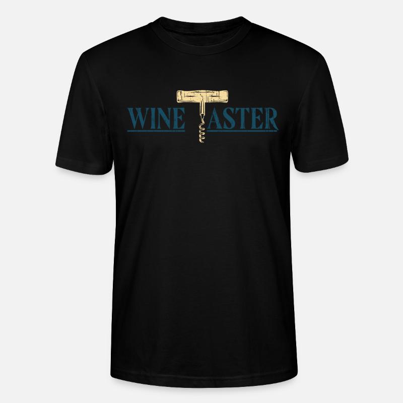 Wein - Stanley/Stella Unisex Bio-T-Shirt CRAFTER - Schwarz