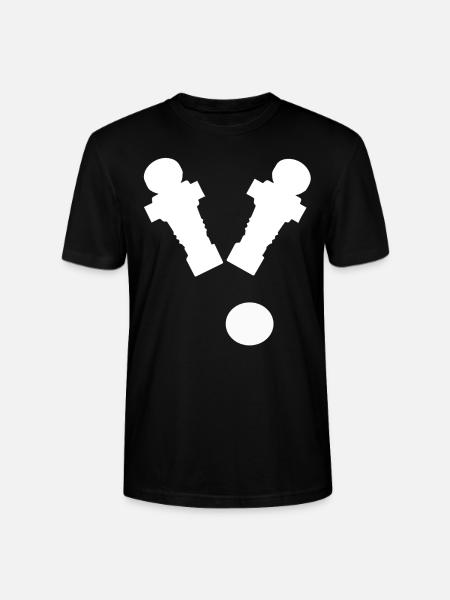 Foosball Foosball Foosball Kickers - Stanley/Stella CRAFTER Unisex Organic T-Shirt - black