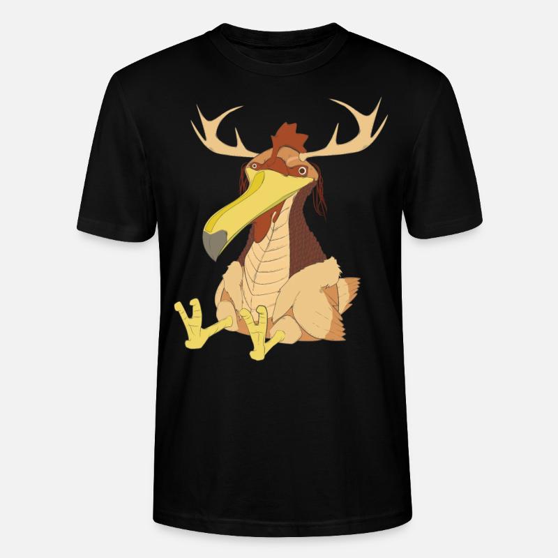 Elwetritsche, créature mythique palatine - T-shirt bio CRAFTER Stanley Stella Unisexe - noir
