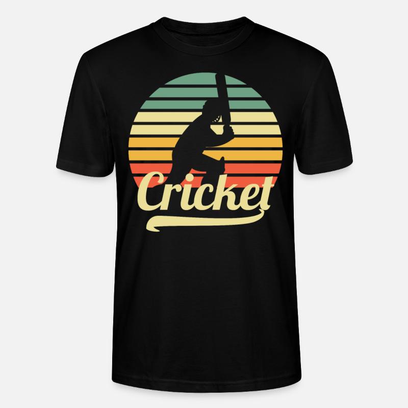 Cricket - Stanley/Stella Unisex Bio-T-Shirt CRAFTER - Schwarz