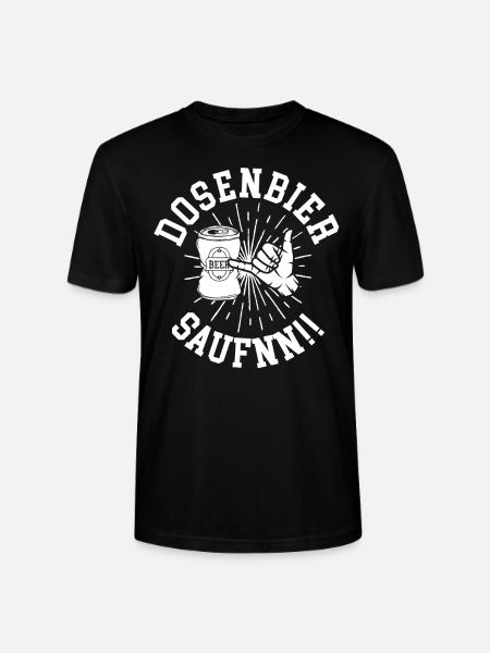 Dosenbier Saufnn!! - Stanley/Stella Unisex Bio-T-Shirt CRAFTER - Schwarz