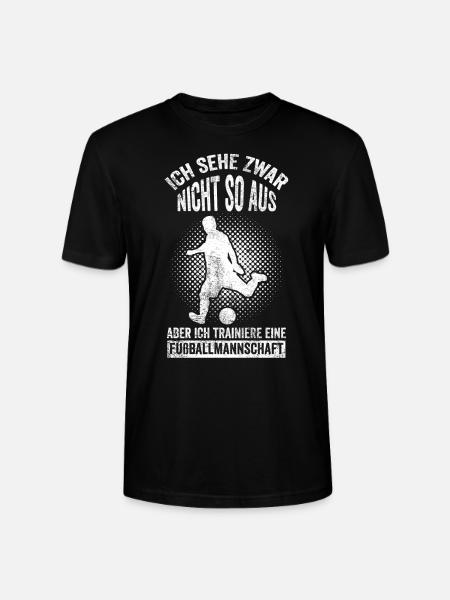 Fußball Trainer Fußballmannschaft - Stanley/Stella Unisex Bio-T-Shirt CRAFTER - Schwarz