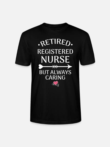 Registered Nursing Nurse Pension - Stanley/Stella CRAFTER Unisex Organic T-Shirt - black