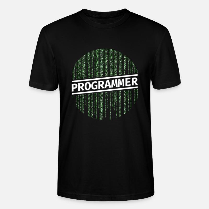 Codage du programmeur programmeur - T-shirt bio CRAFTER Stanley Stella Unisexe - noir