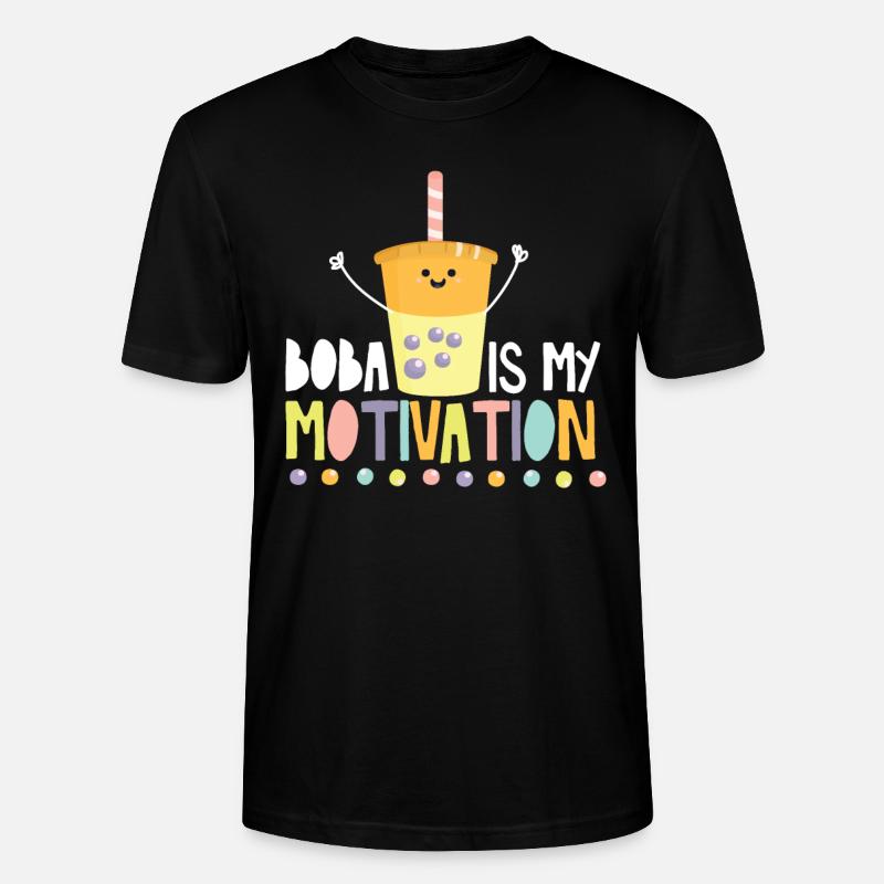 Bubble Tea - T-shirt bio CRAFTER Stanley Stella Unisexe - noir