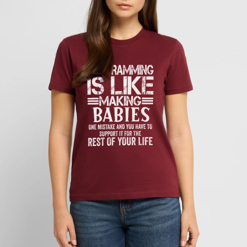 Programmierer Informatiker Coder Geschenk Stanley/Stella Unisex Bio-T-Shirt CRAFTER