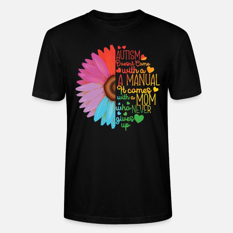Autismus Bewusstsein - Stanley/Stella Unisex Bio-T-Shirt CRAFTER - Schwarz