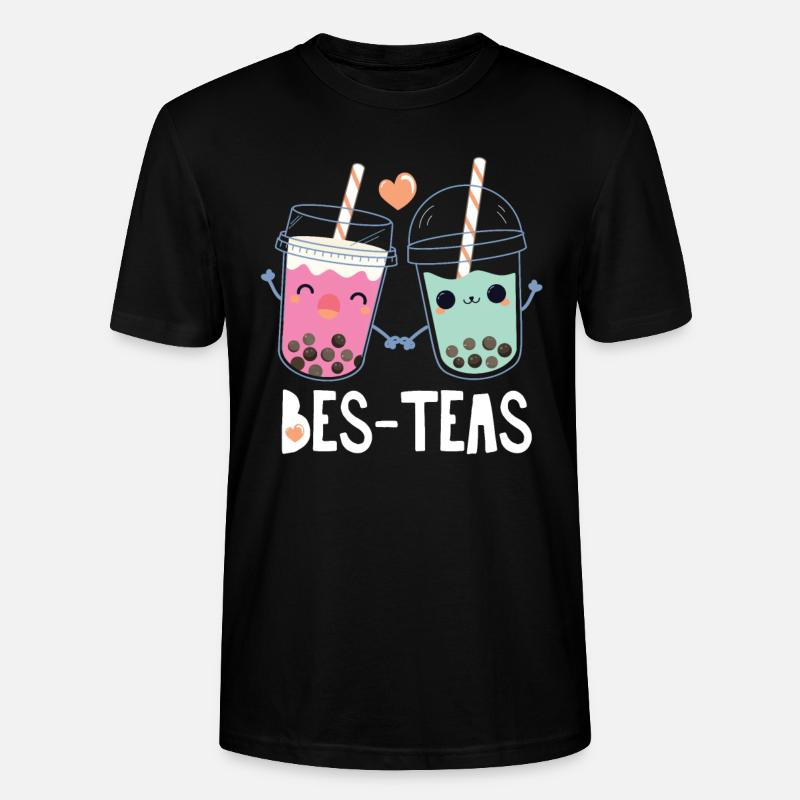 Bubble Tea - Stanley/Stella Unisex Bio-T-Shirt CRAFTER - Schwarz