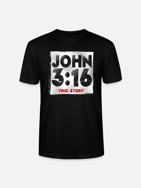 Christian Bible Verse Religion - Stanley/Stella CRAFTER Unisex Organic T-Shirt - black