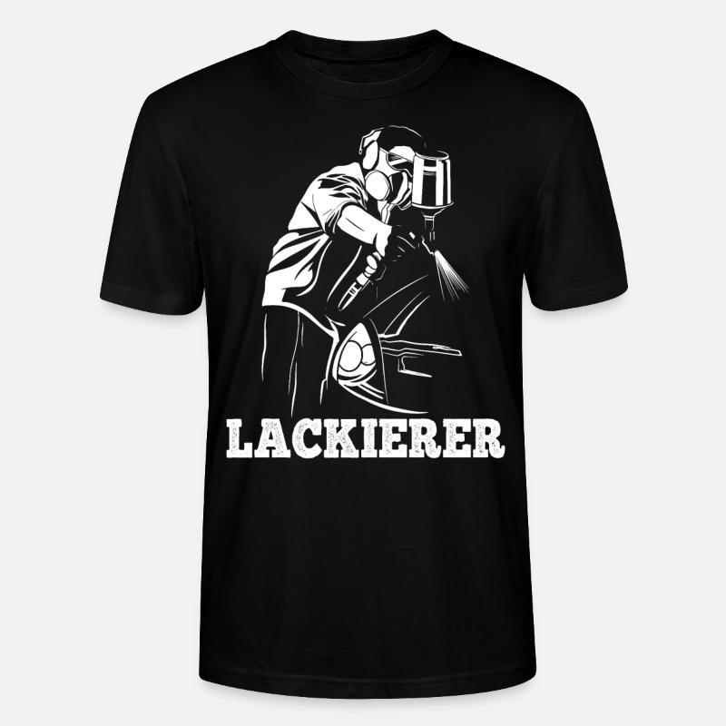 Peintres Autolacker Technicien de distribution de couleurs - T-shirt bio CRAFTER Stanley Stella Unisexe - noir