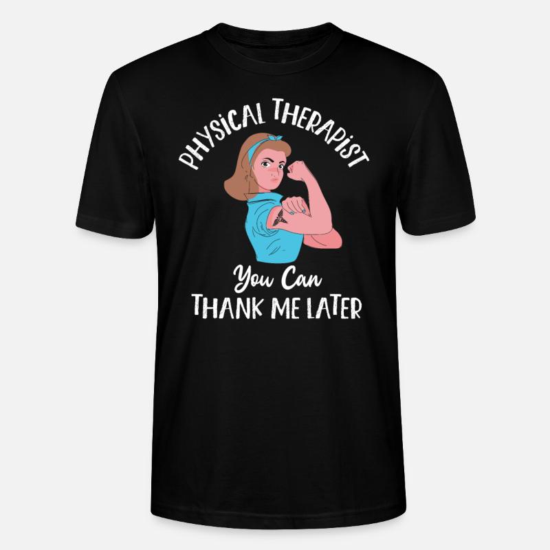 Physical Therapist Therapy - Stanley/Stella Unisex Bio-T-Shirt CRAFTER - Schwarz