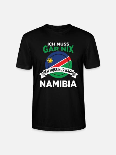 Afrika Namibia Geschenk Geschenkidee - Stanley/Stella Unisex Bio-T-Shirt CRAFTER - Schwarz