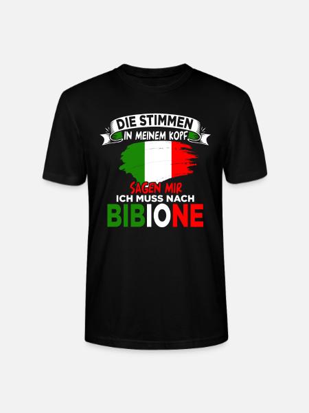 Bibione Geschenk - Stanley/Stella Unisex Bio-T-Shirt CRAFTER - Schwarz