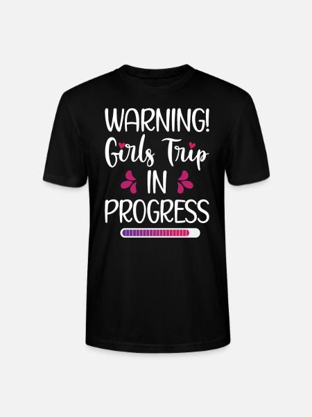 Piger 'Holiday Girls Trip Udflugt Girls Weekend - Stanley Stella CRAFTER unisex økologisk-T-shirt - sort