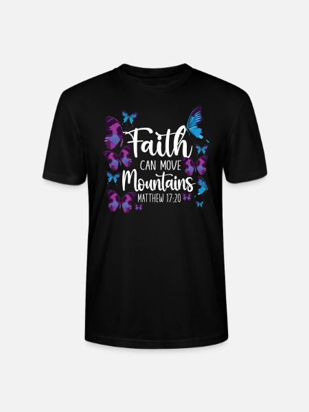 Christian Bible Verse Quote - Stanley/Stella Unisex Bio-T-Shirt CRAFTER - Schwarz