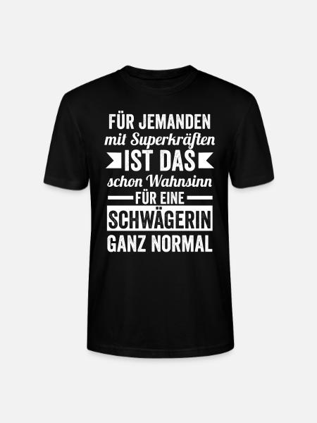 Schwägerin - Stanley/Stella Unisex Bio-T-Shirt CRAFTER - Schwarz