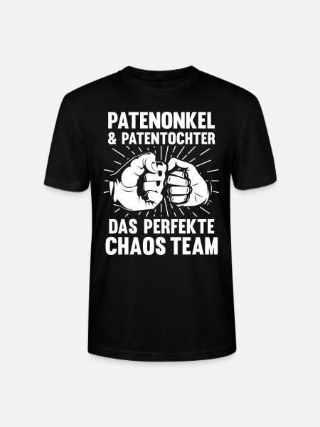 Patenonkel und Patentochter - Stanley/Stella Unisex Bio-T-Shirt CRAFTER - Schwarz