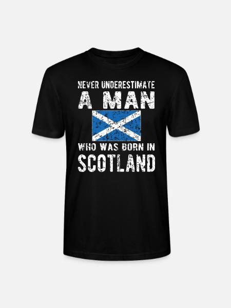 Fier Écossais Ecosse Drapeau écossais - T-shirt bio CRAFTER Stanley Stella Unisexe - noir