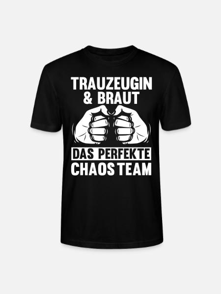 Trauzeugin - Stanley/Stella Unisex Bio-T-Shirt CRAFTER - Schwarz